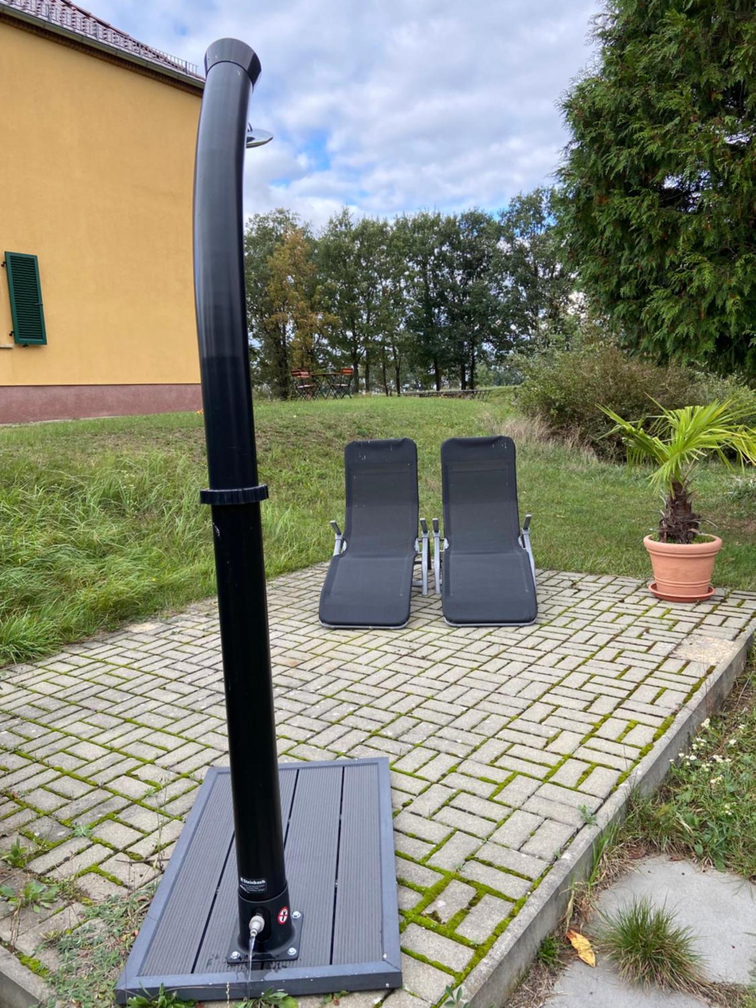 Gelbes Haus Seenland Ferienwohnungen Xl Elsterheide Esterno foto