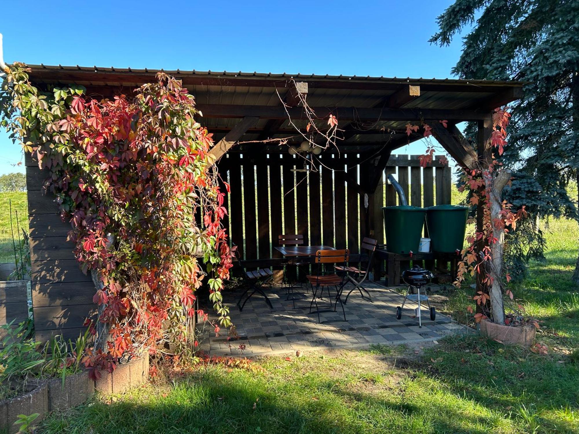 Gelbes Haus Seenland Ferienwohnungen Xl Elsterheide Esterno foto
